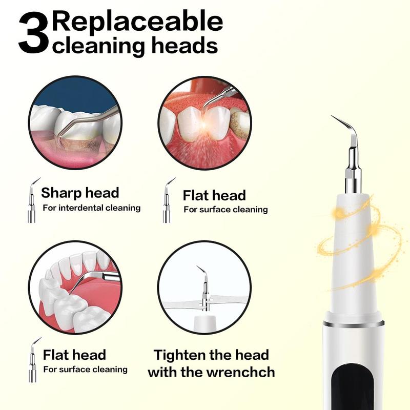Electric Scaler/Oral Plaque/Tartar Remover with Effective Remove Plaque Tartar