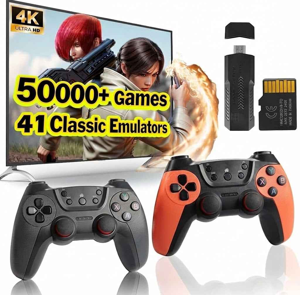 Relive Your Childhood In 4K — 40,000+ Retro Classics In One Plug-and-Play Stick. 🕹️📺