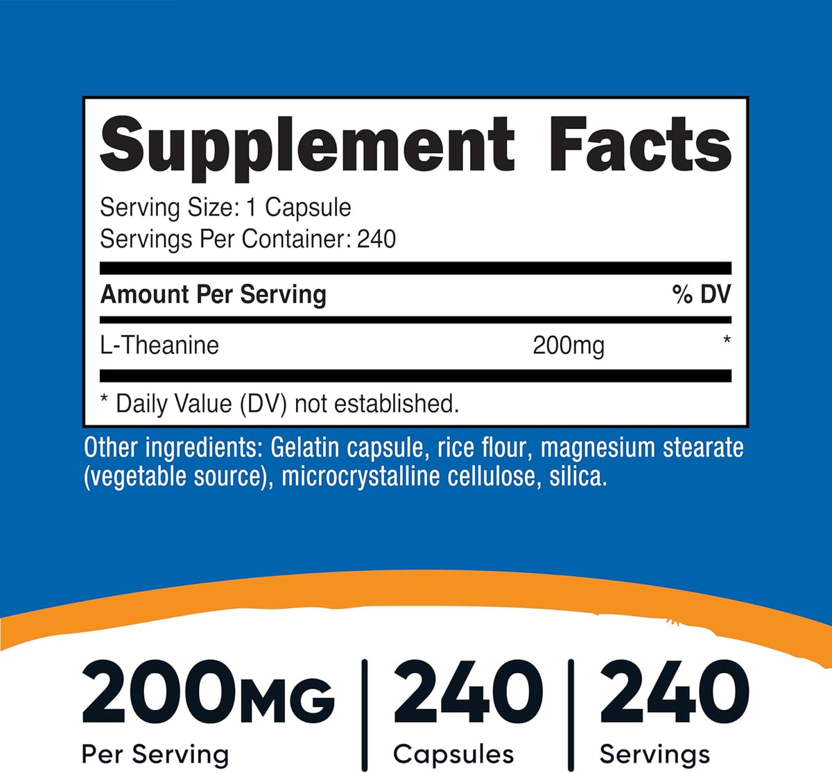 Master Your Calm: Nutricost Pure L-Theanine 200mg