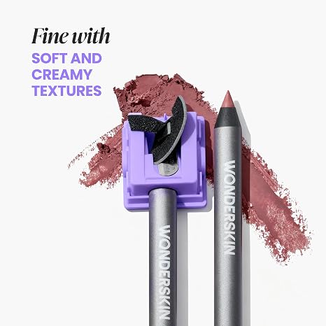 German-Precision Makeup Pencil Sharpener for Ultra-Smooth, Zero-Break Sharpening