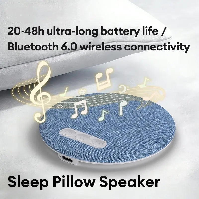 Ultra-Thin Headphone-Free Pillow Speaker for Deep Sleep