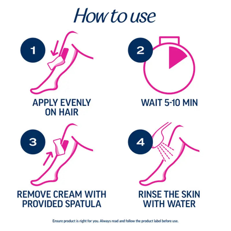 Sensitive Hair Removal Gel Cream with Organic Aloe Vera