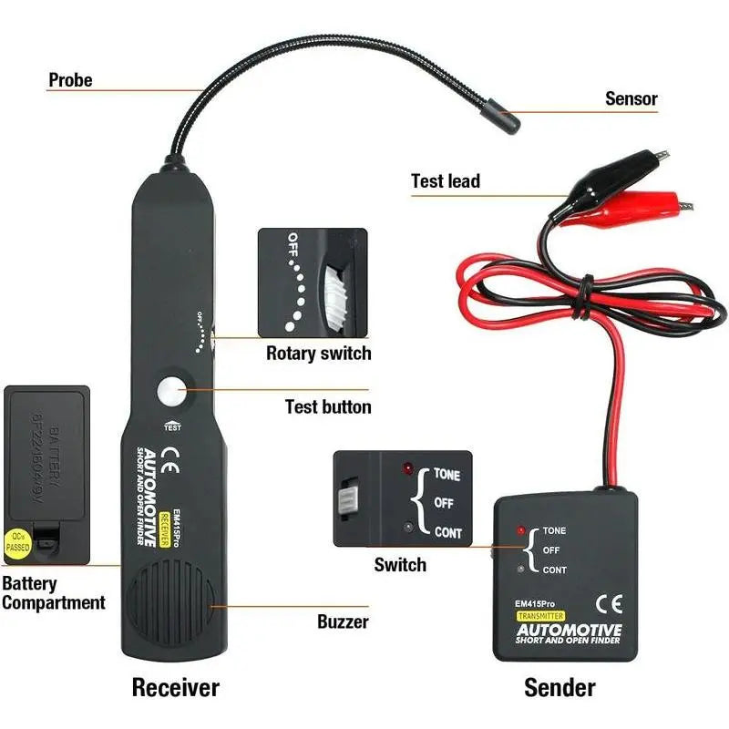 Automotive Wire Tracer & Open/Short Circuit Finder