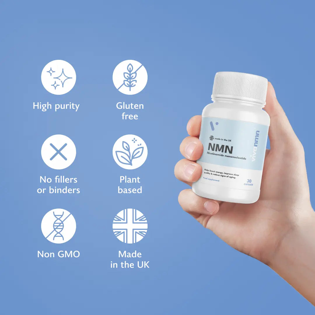 Pure NMN Supplement Designed for Daily Vitality and Healthy Aging Support