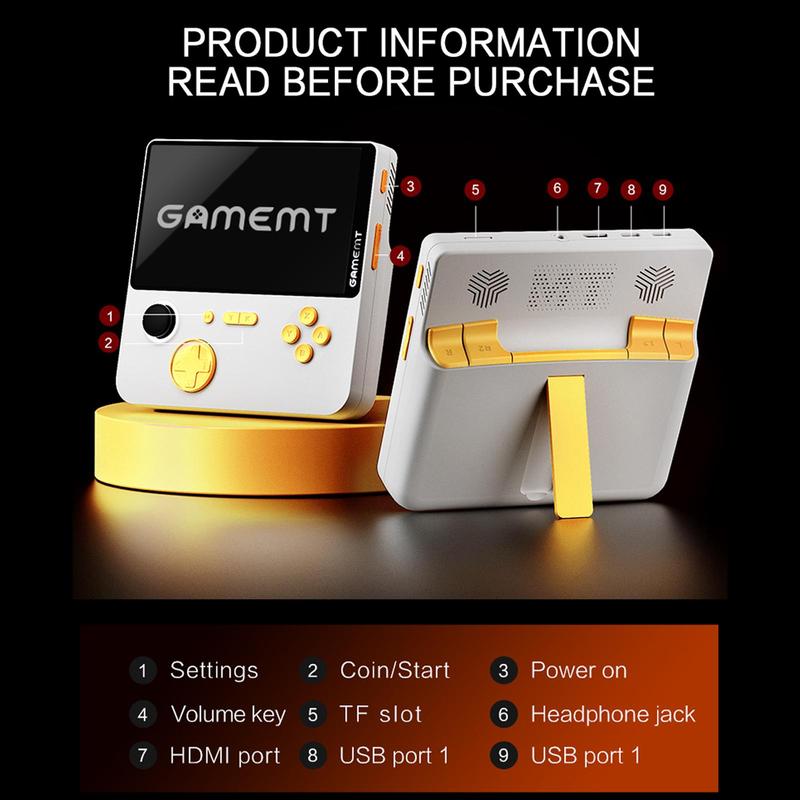 5 Inch HD Screen Handheld Game Console