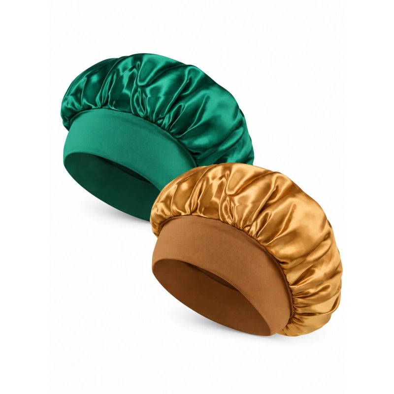 Wake Up to Frizz-Free Hair Every Single Morning with Premium Satin Bonnet