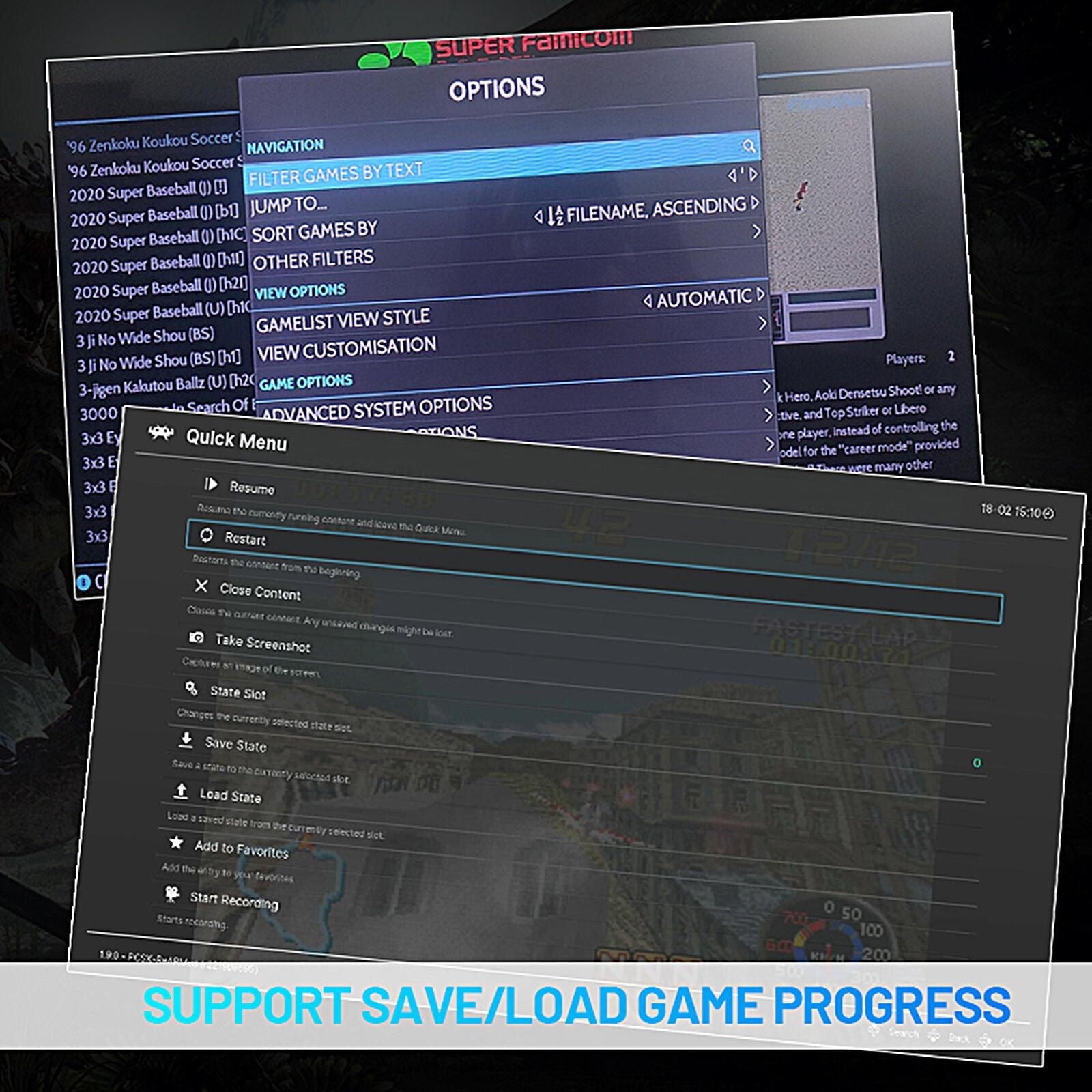 Pocket Super Console Ultimate Retro Disk Gaming Console Cassette