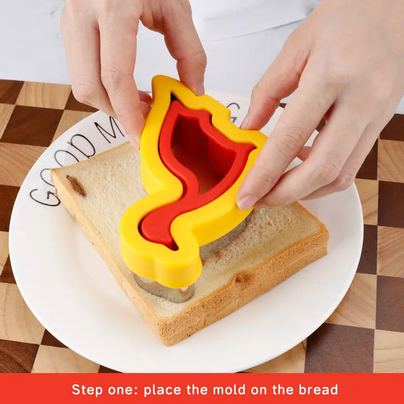 Fun Dinosaur Sandwich Cutter & Crust-Free Crustless Sealer