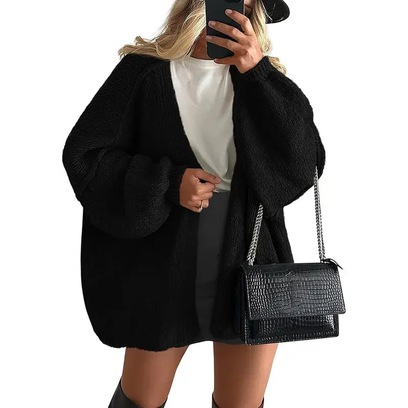 Ultimate Ultra-Soft Oversized Chunky Knit Cardigan