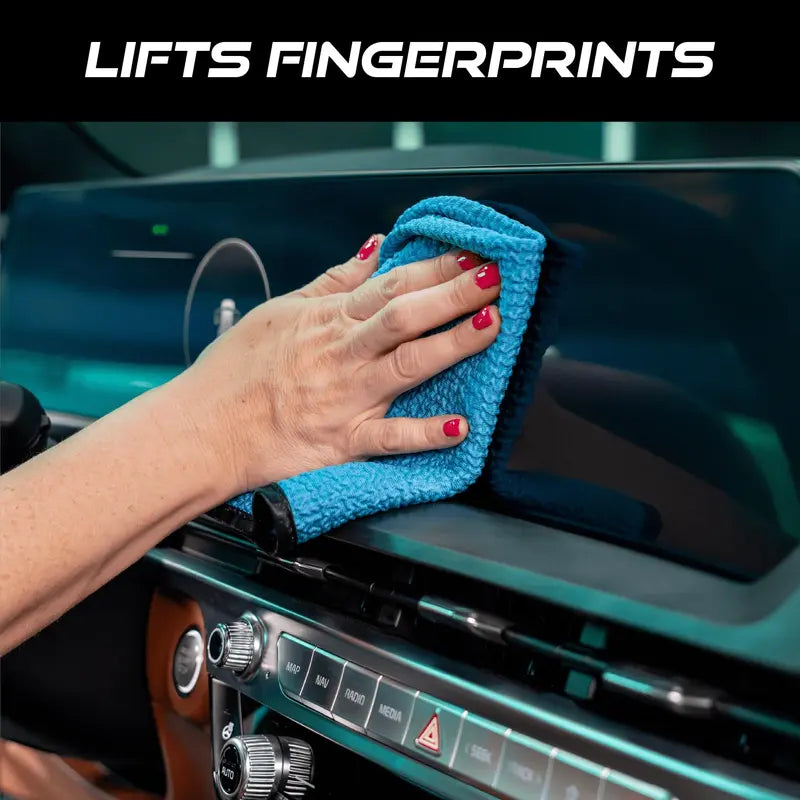 Glass cleaning and fingerprint removal