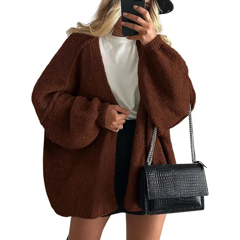 Ultimate Ultra-Soft Oversized Chunky Knit Cardigan
