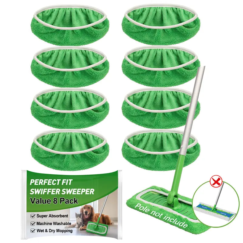 Reusable Microfiber Mop Pads For Swiffer Sweeper | Buy 1 Get 1 Free