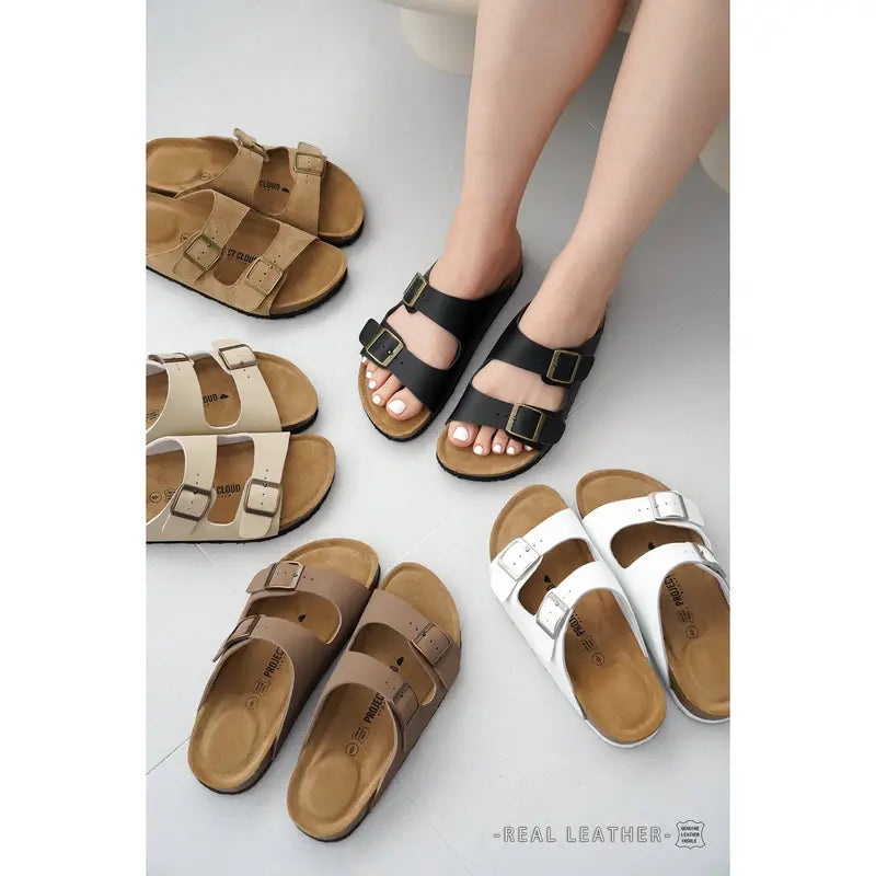Project Cloud Women's | 100% Genuine Leather Womens Sandals