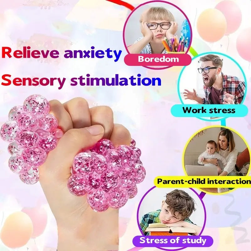 DIY Crystal Sand Steamed Bun Squeeze Toy Kit
