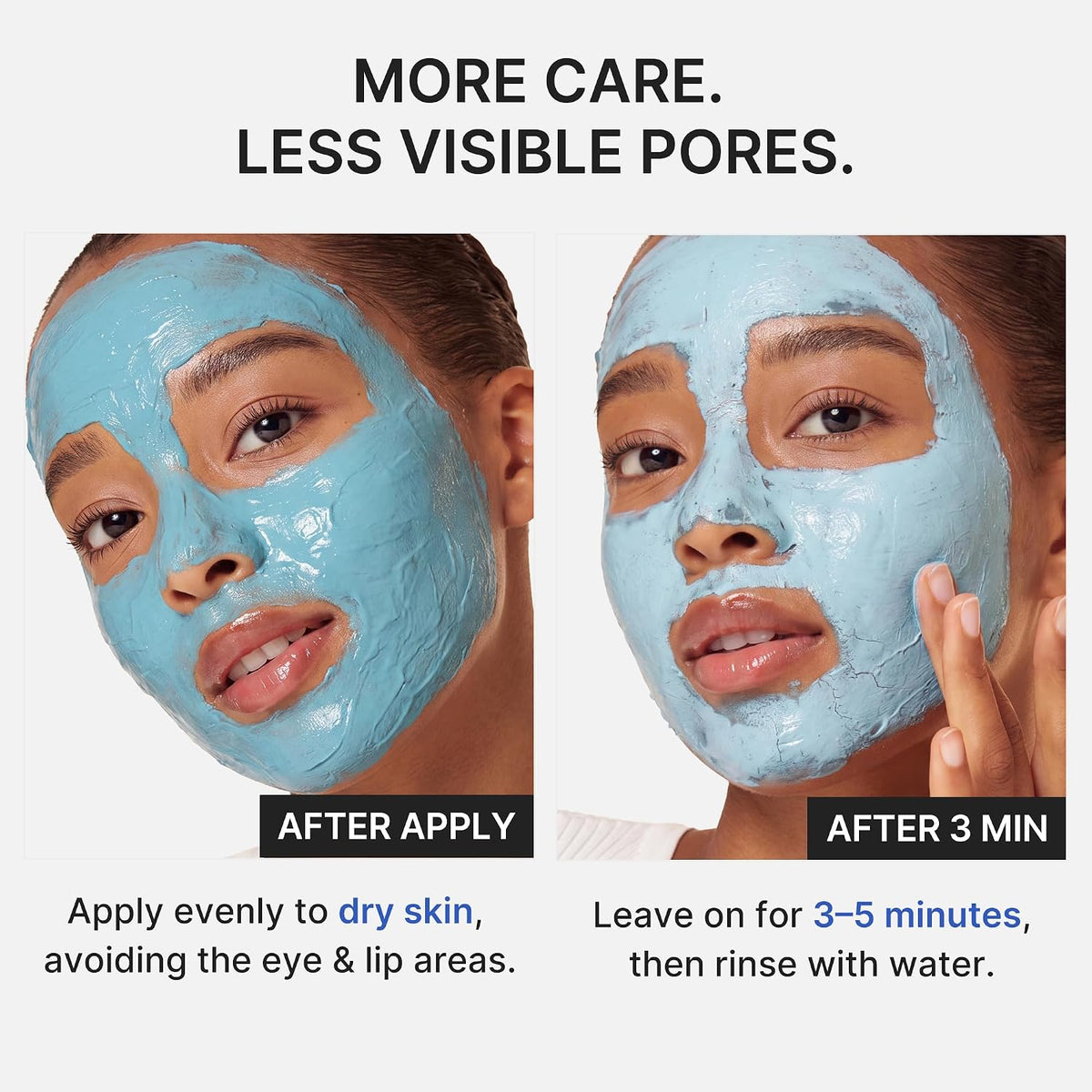Zero Pore Blackhead Mud Mask AHA BHA PHA Clay Facial Cleanser