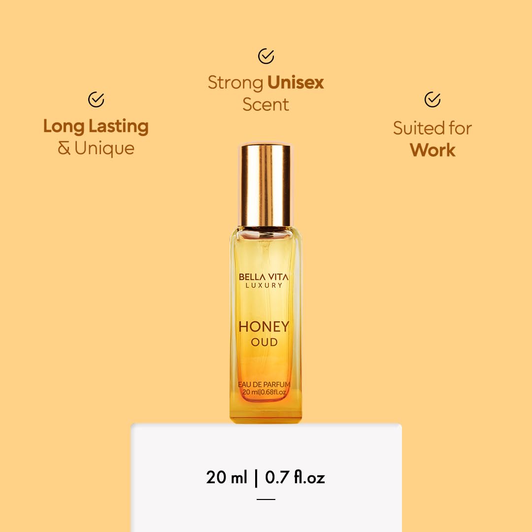 Luxury Honey Oud Eau De Parfum Long-Lasting Unisex Fragrance Spray