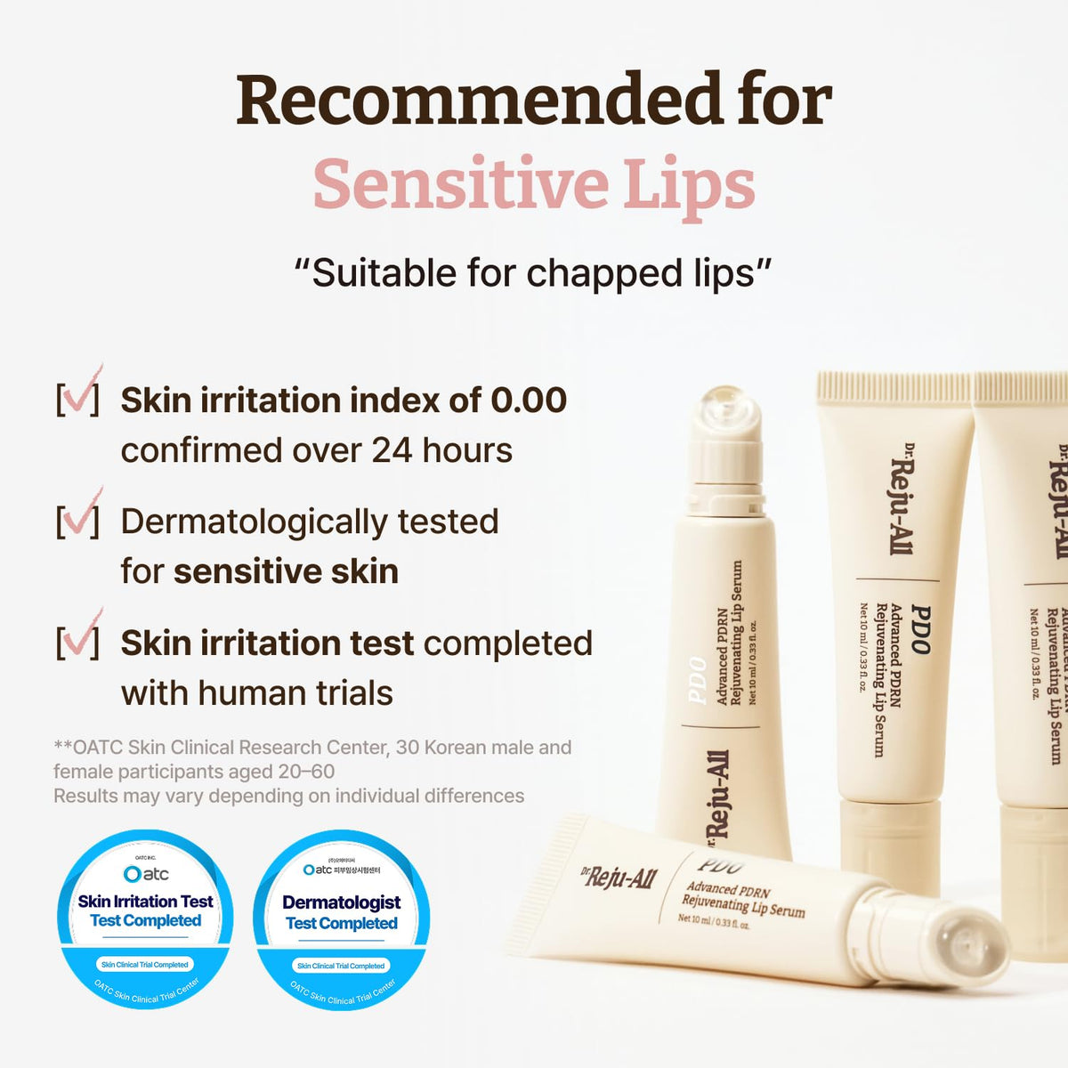 Advanced PDRN Rejuvenating Lip Serum Deep Nourishing Anti-Wrinkle Plumping Treatment | Buy 1 Get 1 Free