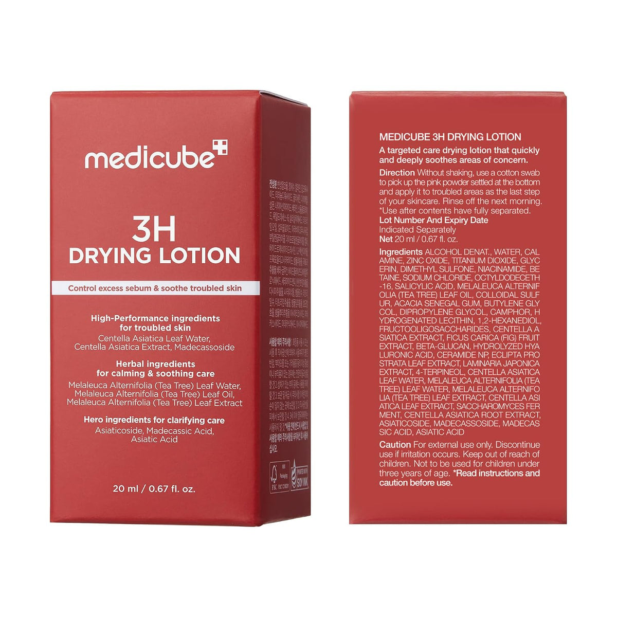 3H Fast Blemish Drying Lotion Targeted Overnight Spot Treatment For Troubled Skin | Buy 1 Get 1 Free