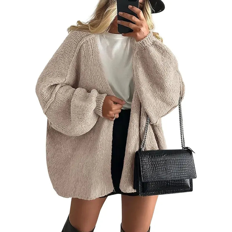 Ultimate Ultra-Soft Oversized Chunky Knit Cardigan