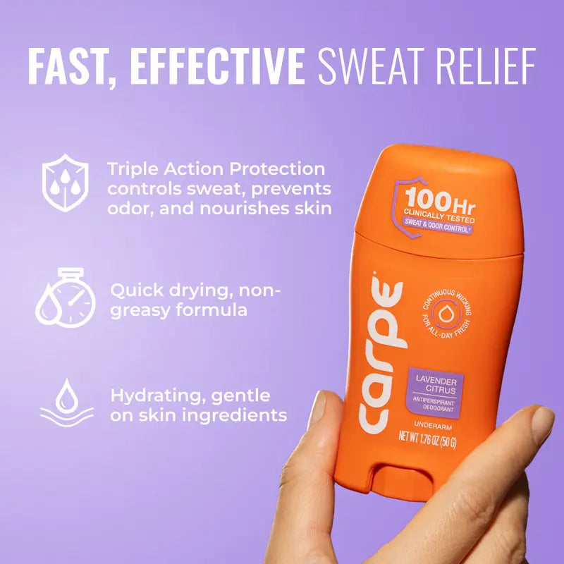 100-Hour Clinical Protection Underarm Antiperspirant Deodorant Stick | Buy 1 Get 1 Free