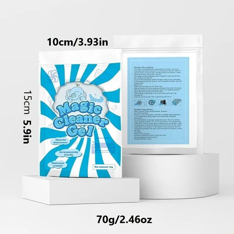 Soft Reusable Car Interior Cleaning Gel & Dust Removal Mud