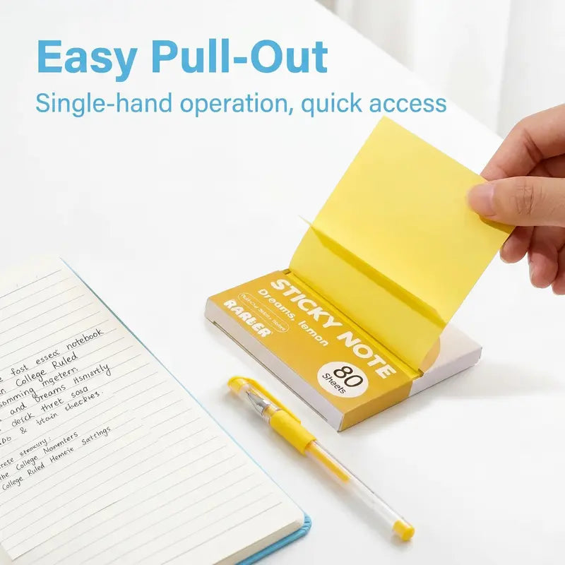 Pull-Out Transparent Sticky Notes – Clear, Reusable & Mess-Free | Buy 1 Get 1 Free
