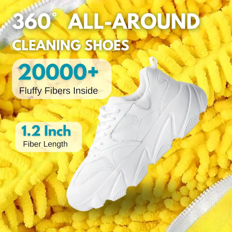 Hands-Free Shoe Washing Bag with Deep-Cleaning Chenille Microfiber | Buy 1 Get 1 Free