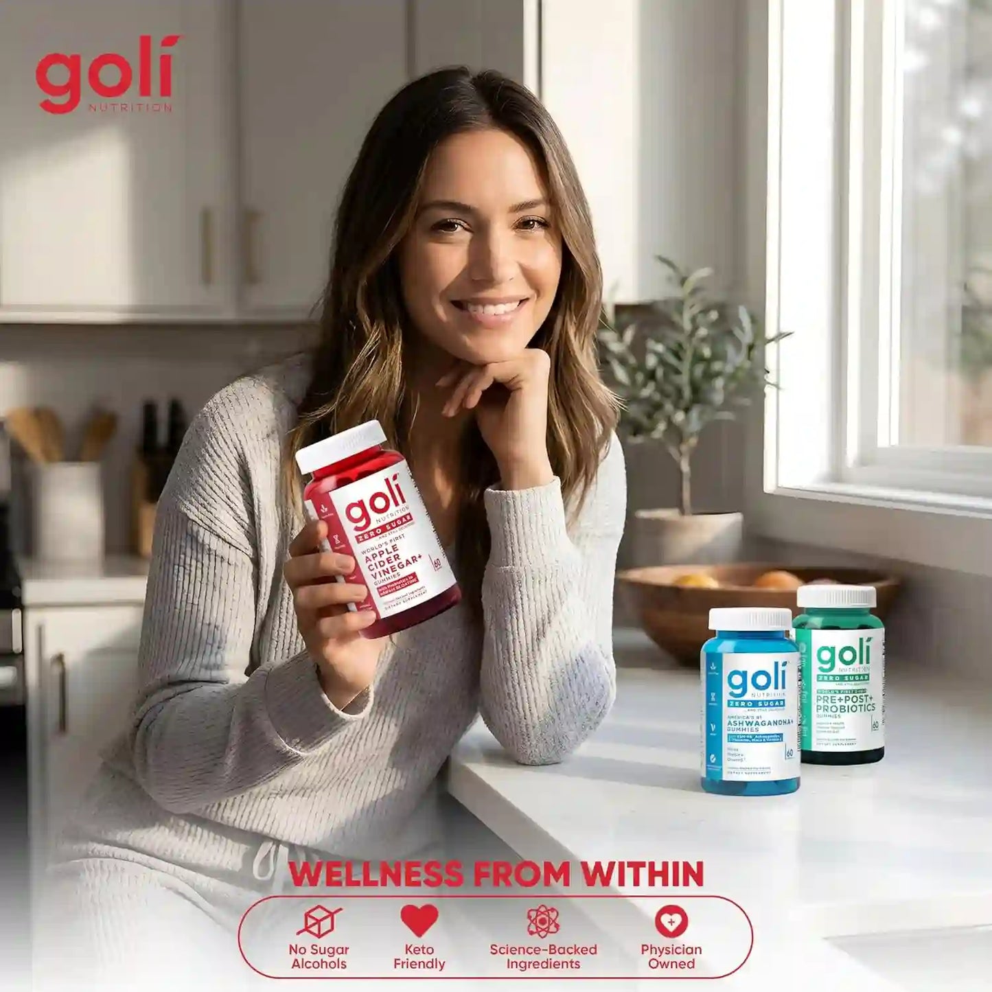 Gummies – Zero Sugar Triple Formula For Complete Gut Health & Stress Relief