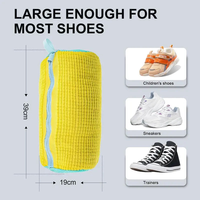 Hands-Free Shoe Washing Bag with Deep-Cleaning Chenille Microfiber | Buy 1 Get 1 Free