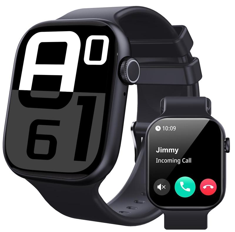 HD Touchscreen Smartwatch with Bluetooth Calling & Health Tracking