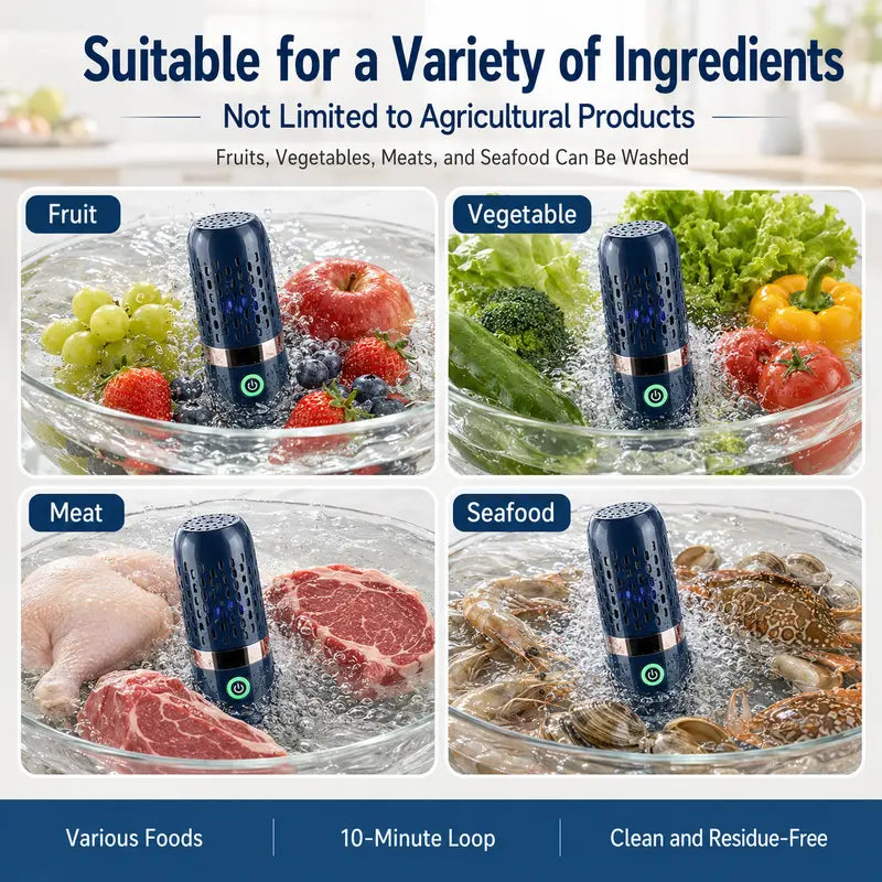 PureHydro™ Ionic Fruit & Vegetable Deep Purifier Washer