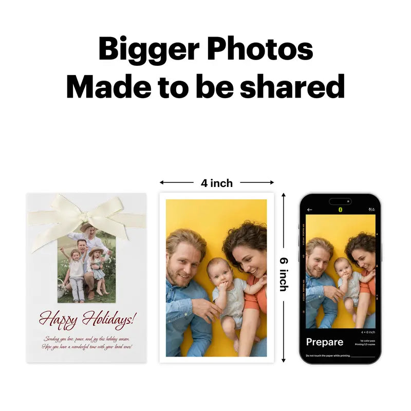KODAK Dock Plus 4×6 Photo Printer – Bluetooth & 50-Sheet Bundle – original image 5