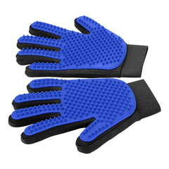 Silicone Pet Grooming Gloves – Two-Pair Set
