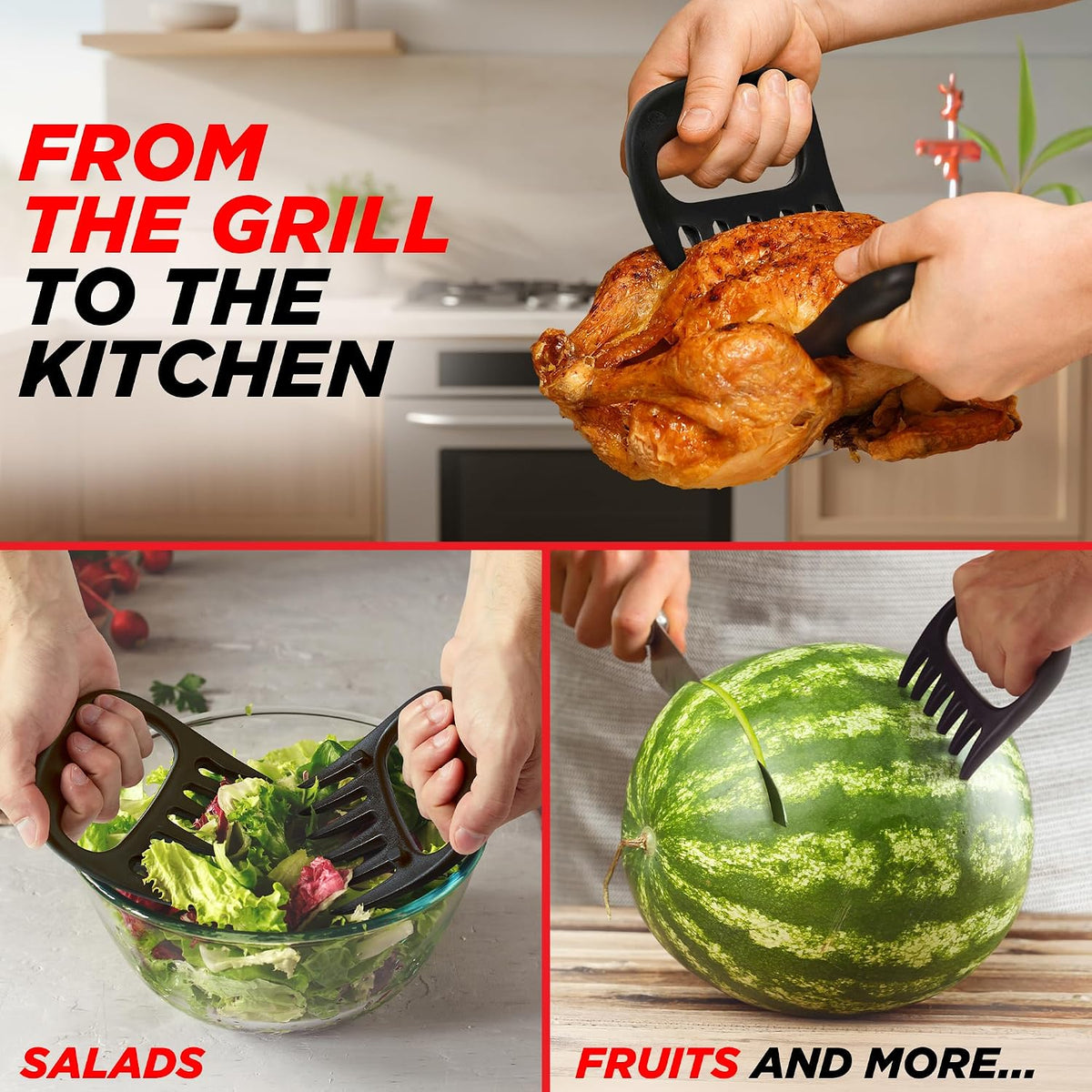 Alpha Grillers Meat Shredder Claws BBQ Smoker, Stocking Stuffers for Men — source gallery