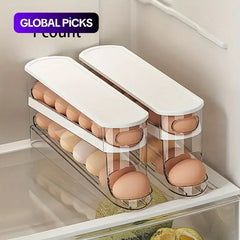 Clear Rolling Egg Holders - Two-Holder Set