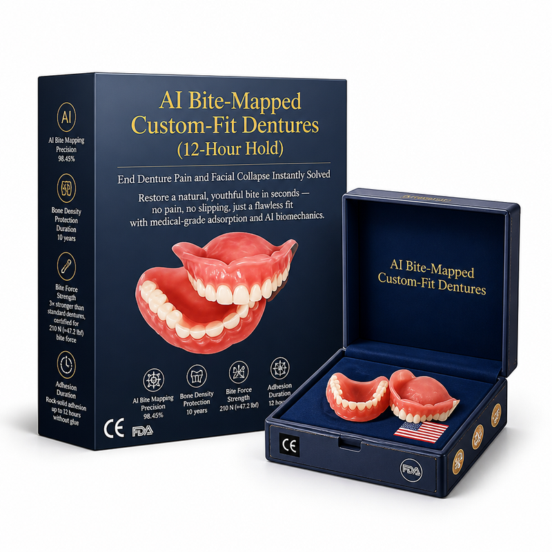 Custom-fit adult denture product view 4