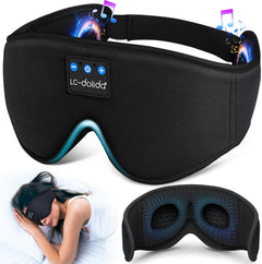 Bluetooth Sleep Mask with Built-In Headphones