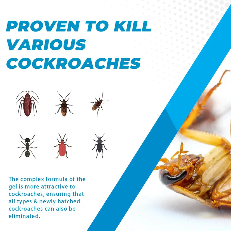 30g Cockroach Gel Bait - Two-Tube Set original product photo 3