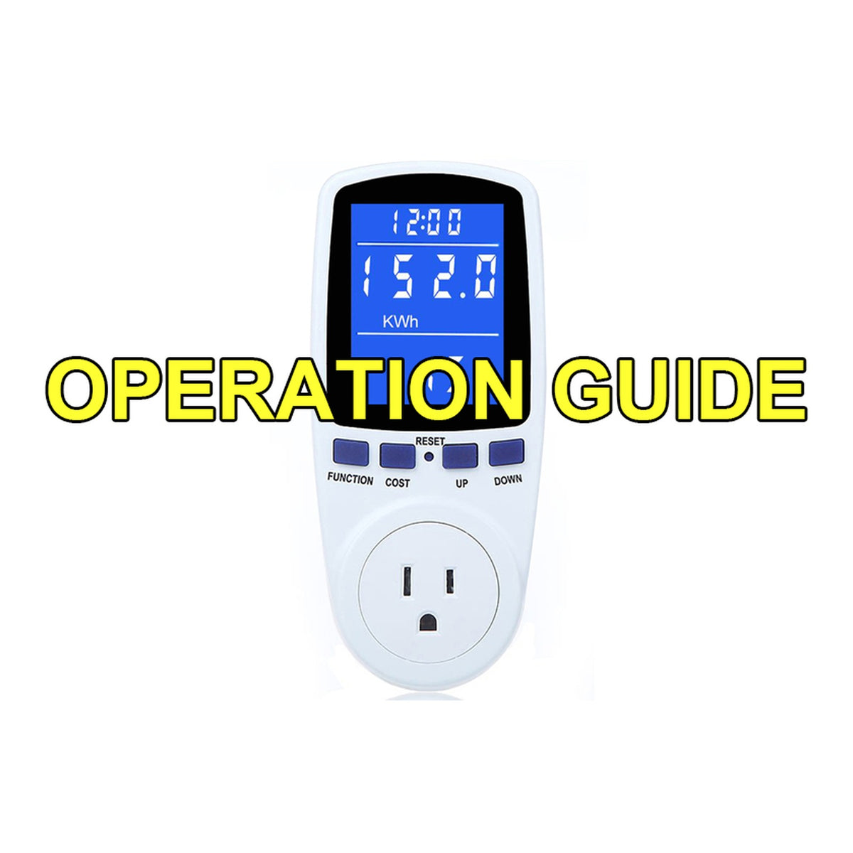 Digital Electricity Usage Monitors – Two-Pack original product photo