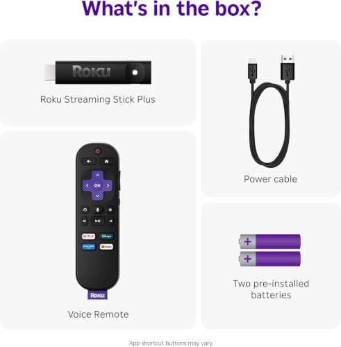 Roku Streaming Stick Plus with Voice Remote – Renewed – product view