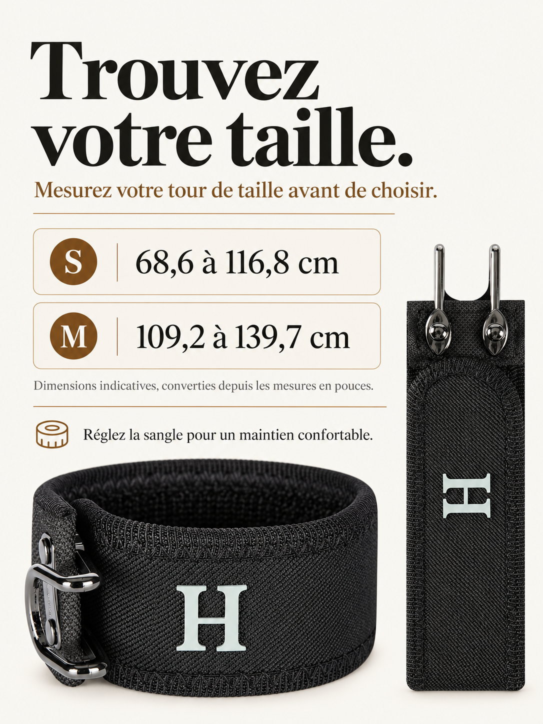 Ceinture élastique sans boucle HAILTH · detail-5 · Français