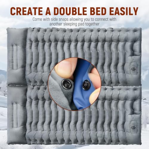 FUN PAC sleeping pad – Gray Thick Velvet, view 6