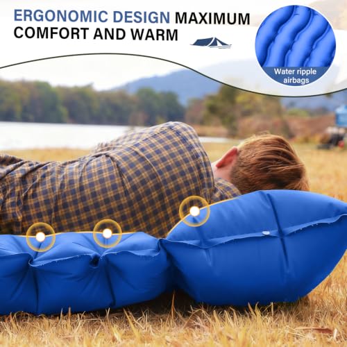 FUN PAC sleeping pad – Blue, view 4
