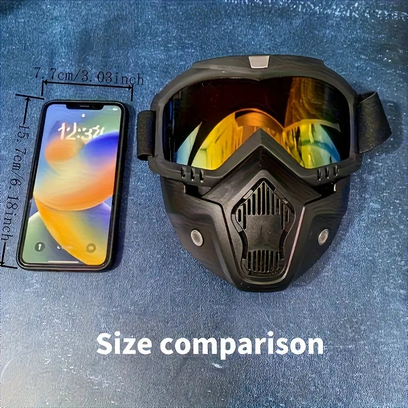 Detachable Full-Face Goggles - Two-Mask Set original product photo 10