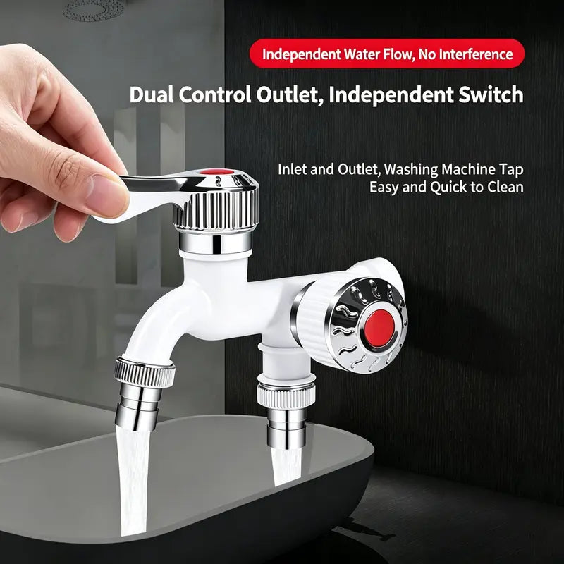 Dual Outlet Washing Machine Faucet - 2-Piece Set - C687 original product photo 8
