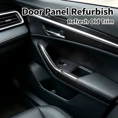 6D Gloss Carbon-Fiber Look Vinyl Wrap - 11.81 x 39.37 in — source image 3