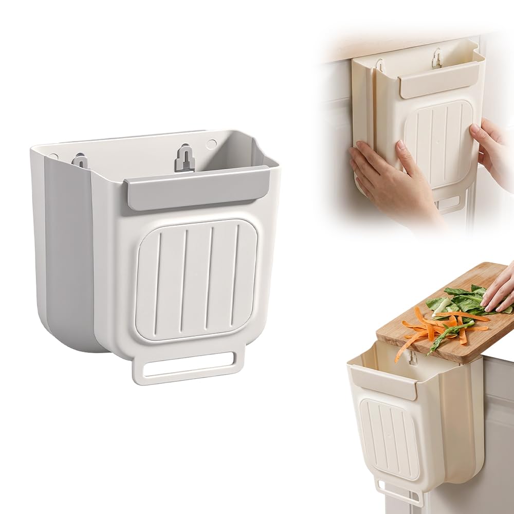 Foldable hanging trash bin original product photo 2