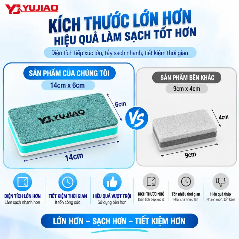 YUJIAO Glass Cleaning Pads – Four-Piece Set – source product view