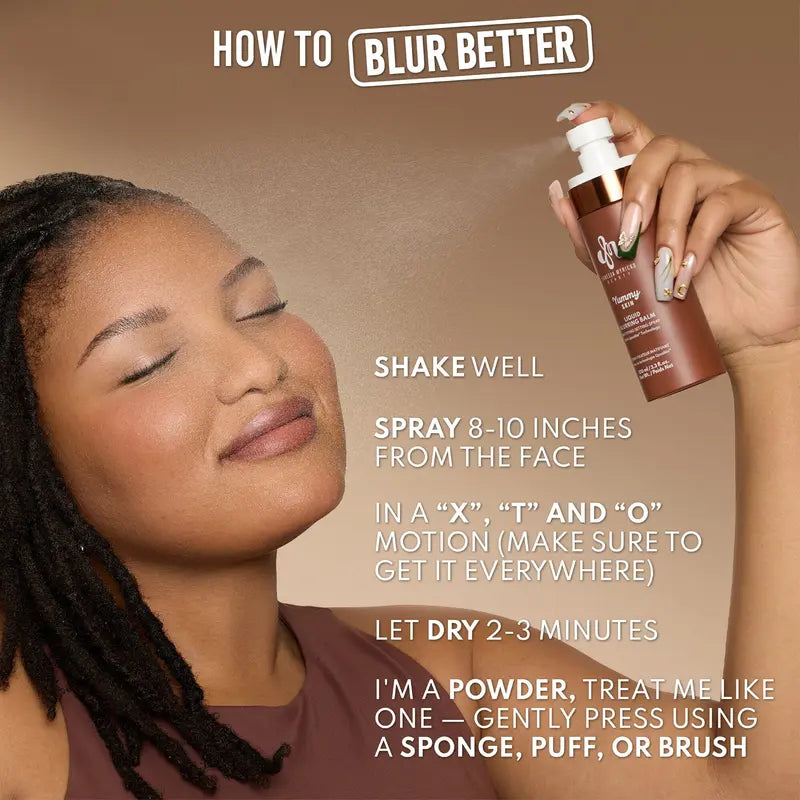 Liquid Blurring Setting Spray - 50ml original product photo 10