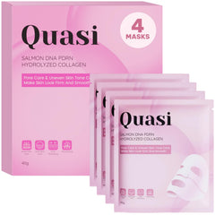 Salmon PDRN Collagen Gel Face Masks – 4-Pack